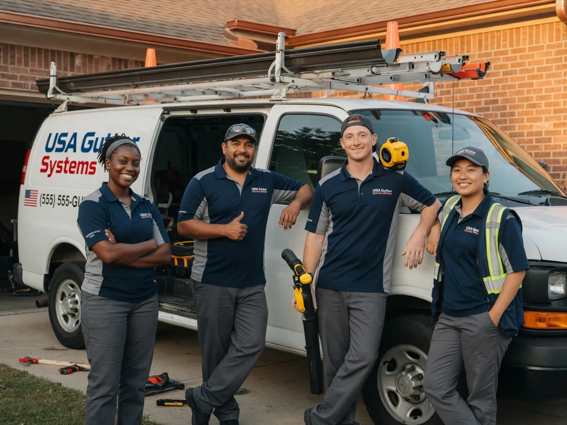 Gutter Installation company in Bayside, TX